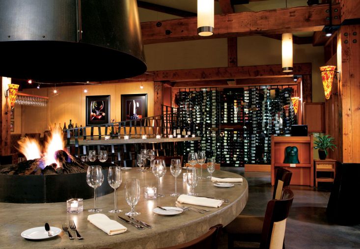 Barking Frog’s extensive and eclectic wine list runs the gamut from crowd-pleasing Washington cabs to hard-to-find lots from small French producer Chateau Ste. Michelle, Washington’s largest wine producer, and a haven for Riesling-lovers.