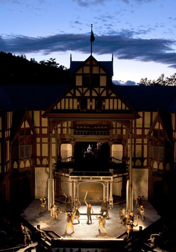 Grab tickets for evening outdoor performances of Shakespearean and contemporary works at the Allen Elizabethan Theatre.