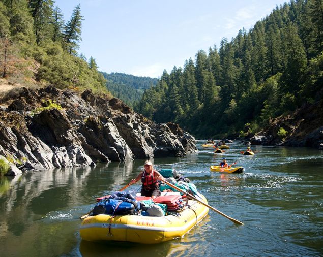 The majestic Rogue river flows from mountain to sea through the region—raft, fish or camp along its waters.