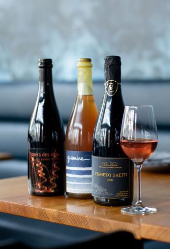 Estes + Dame offers Jean-Pierre Robinot long fermented French wines, local Gamine and Vigneto Saetti Lambruscos.