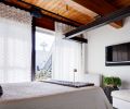 A smaller master bedroom enabled architects to provide more space for living areas.