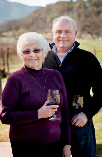 Wine is as much about people as it is grapes and soil. Dorothy Garvin and son Roy help manage Cliff Creek Cellars.