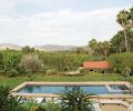 Landscape designer Josh Soto used 100-year-old olive trees and fruit trees in combination with native and Mediterranean plantings to achieve the verdant garden.