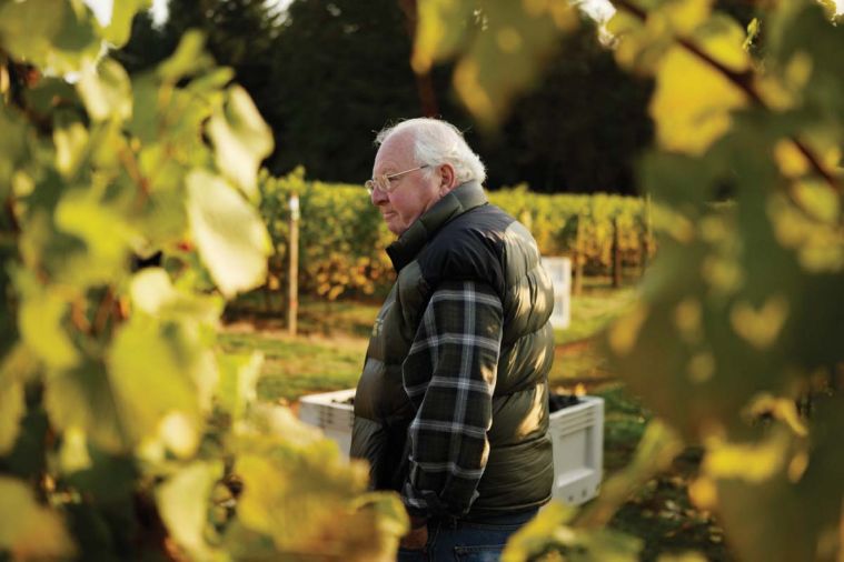 At Durant Vineyards, one of the region’s leading independent vineyards and one of the earliest planted, with vines going into the ground in 1973, Ken Durant reflects on the harvest. As pioneers in the Oregon wine industry, the Durant family has focused on producing premier pinot noir, pinot gris and chardonnay.