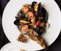Try a taste of the Islands at home with Steamed Clams and Mussels with Garlic, Onions, Scallions, Baby Tomatoes, and Sherry from Executive Chef Raymond Southern of The Mansion Restaurant at Rosario Resort and Spa.