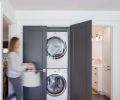 The new top-floor laundry is just steps away from the bedrooms.