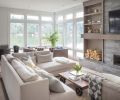 In keeping with a fundamentally classic style, interior designer Jenny Baines used symmetrical structures and arrangements throughout the home.