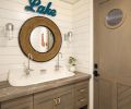 Baines drew inspiration from the style of traditional East Coast homes in Cape Cod, Nantucket, and the Hamptons, but balanced that classic aesthetic with a clean, modern and streamlined West Coast vibe.