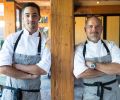 Barking Frog Sous Chef Chris Smith and Executive Chef Bobby Moore.