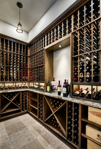 The traditionally styled, 560 bottle wine room, by Ageing Gracefully, is crafted from African Mahogany Sapele.
