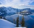 Getting out of town from Ashland means venturing into the great outdoors. Crater Lake, Oregon’s only national park, is just two hours away.