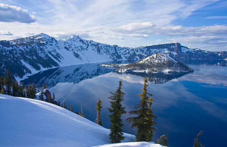 Getting out of town from Ashland means venturing into the great outdoors. Crater Lake, Oregon’s only national park, is just two hours away.