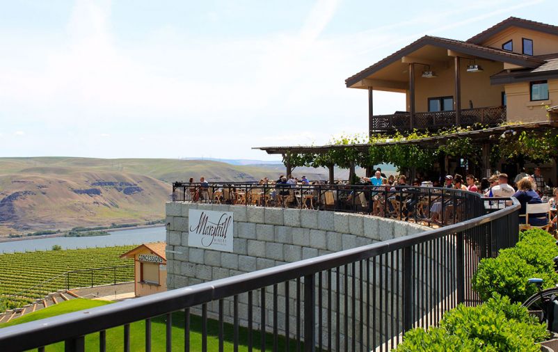 Maryhill’s 3,000 sq. ft. tasting room and 1,200 sq. ft. Reserve Room with a private courtyard draw more than 75,000 wine enthusiasts from around the globe each year, ranking among the top-five most visited wineries in the state.