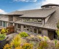 “Anytime you’re building on the coast, you have to take weather into account,” says Robert. “We needed to use products approved by the neighborhood association and that were also durable in that ocean-exposed environment.” Western white shake shingles fit the bill for the exterior of the home, offering an understated, beachy look and good coastal weather performance. Low-maintenance plantings were chosen for their ability to thrive in coastal conditions.