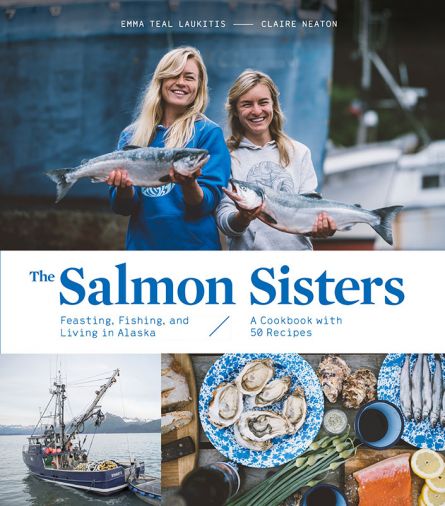 Sisters and authors Emma Teal Laukitis & Claire Neaton adorn the cover, featuring stories of life on an Alaskan homestead, beautiful photography, and 50 mouthwatering recipes. 208 pages. Edited by Gary Luke. Published by Sasquatch Books www.powells.com