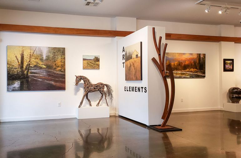 Shop Oregon artists’ work at Art Elements Gallery.