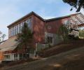 August Cellars’ architect-designed building uses gravity to move wine from the crush pad to the cellar. Photography © Rick Keating.