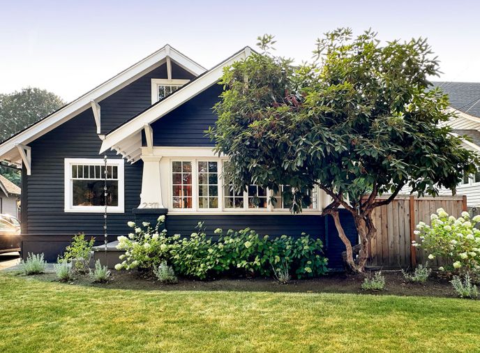 The 1923 bungalow’s sunroom windows are now operational.