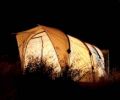 The dinning tent at one of Larimer Outfitters’ 3-7 day steelhead camps.