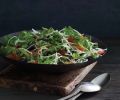 Jicama and Watermelon Salad with Thai Basil and Pink Peppercorn Vinaigrette
