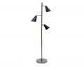 The Maxwell floor lamp, finished in vintage brass and matte black, is MGBW’s update on a classic light source.