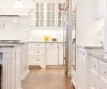 “It felt natural to go with a white palette,” said Morr, “given the desire to keep it practical, clean and classic. But it took some time work through all the options and settle on what we just called ‘bright white.’
