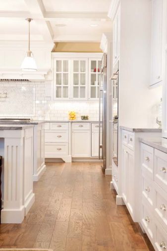 “It felt natural to go with a white palette,” said Morr, “given the desire to keep it practical, clean and classic. But it took some time work through all the options and settle on what we just called ‘bright white.’