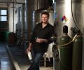 Ryan Csanky, distiller of Aria Portland Dry Gin, an expression of classic London Dry gin.