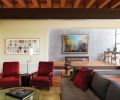 Owned by a Seattle couple with eclectic tastes and a willingness to push established boundaries, this home is a treasure trove of unique design concepts and striking juxtapositions.