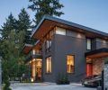 Scott Edwards Architecture designed this 6,500 square foot home in Portland’s West Hills to capture and frame its incredible views of downtown Portland and Mt. St. Helens.