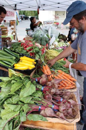 Graze at the San Juan Island Farmers Market.