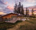 Stoller Family Estate’s net zero tasting room in Dayton, Oregon.